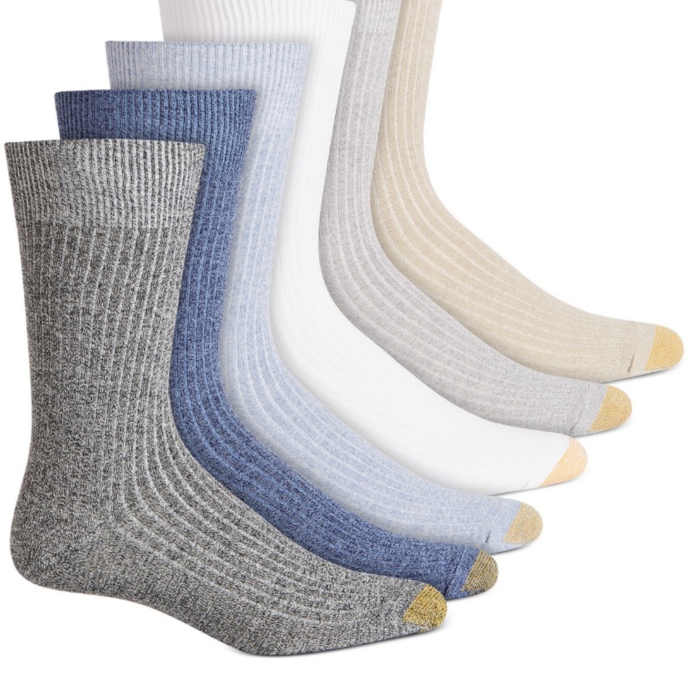 6-Pair Pack of Men’s Dress Socks